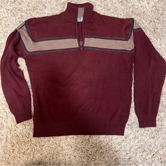 Oscar De La Renta vintage 1/4 zip EUC. XL - Picture 5 of 8